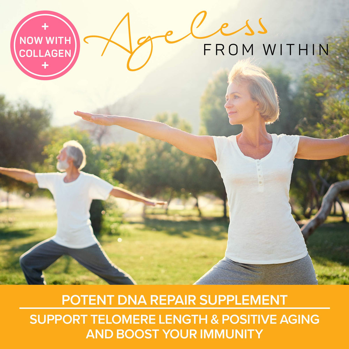 Puraz anti aging supplement bottle showing ingredients list and multi collagen peptides information.