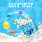 Flora Fusion Research Vifssg colostrum probiotic enhanced sugar free gummies supplement
