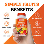 Simply Nature's Pledge plant based non GMO soy free whole food capsule supplement