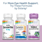 Authentic Solaray bilberry capsules for retinal health and circulation defense