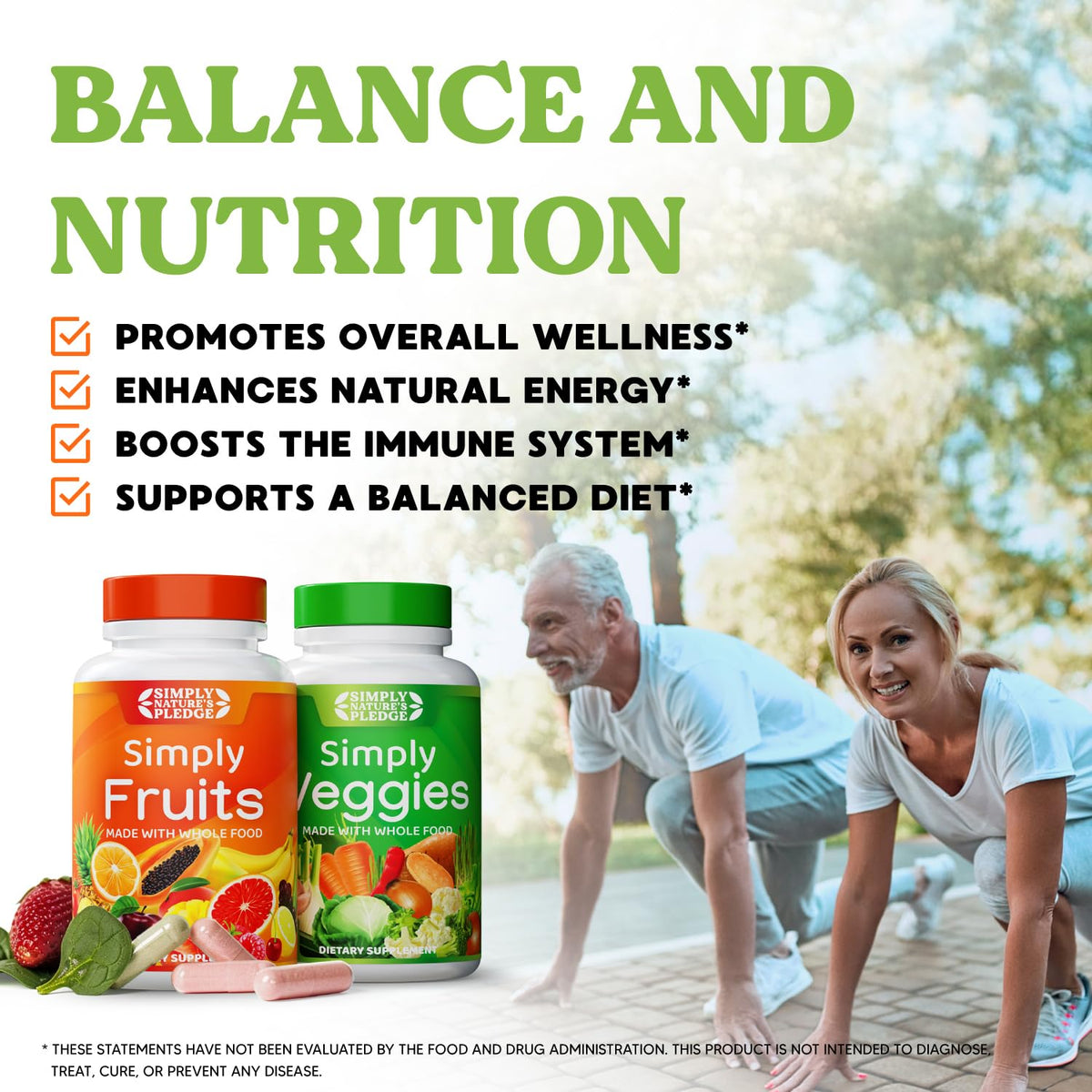 Soucery imported Simply Nature's Pledge 360 capsules packaging background setup
