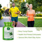 JulyDeer non GMO and gluten free oil of oregano softgels for daily respiratory health.