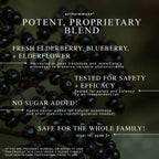 USDA organic elderberry syrup for adults and kids