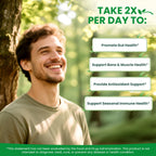 Vitarenew twin action antioxidant supplement showing dairy free and gluten free certification logos
