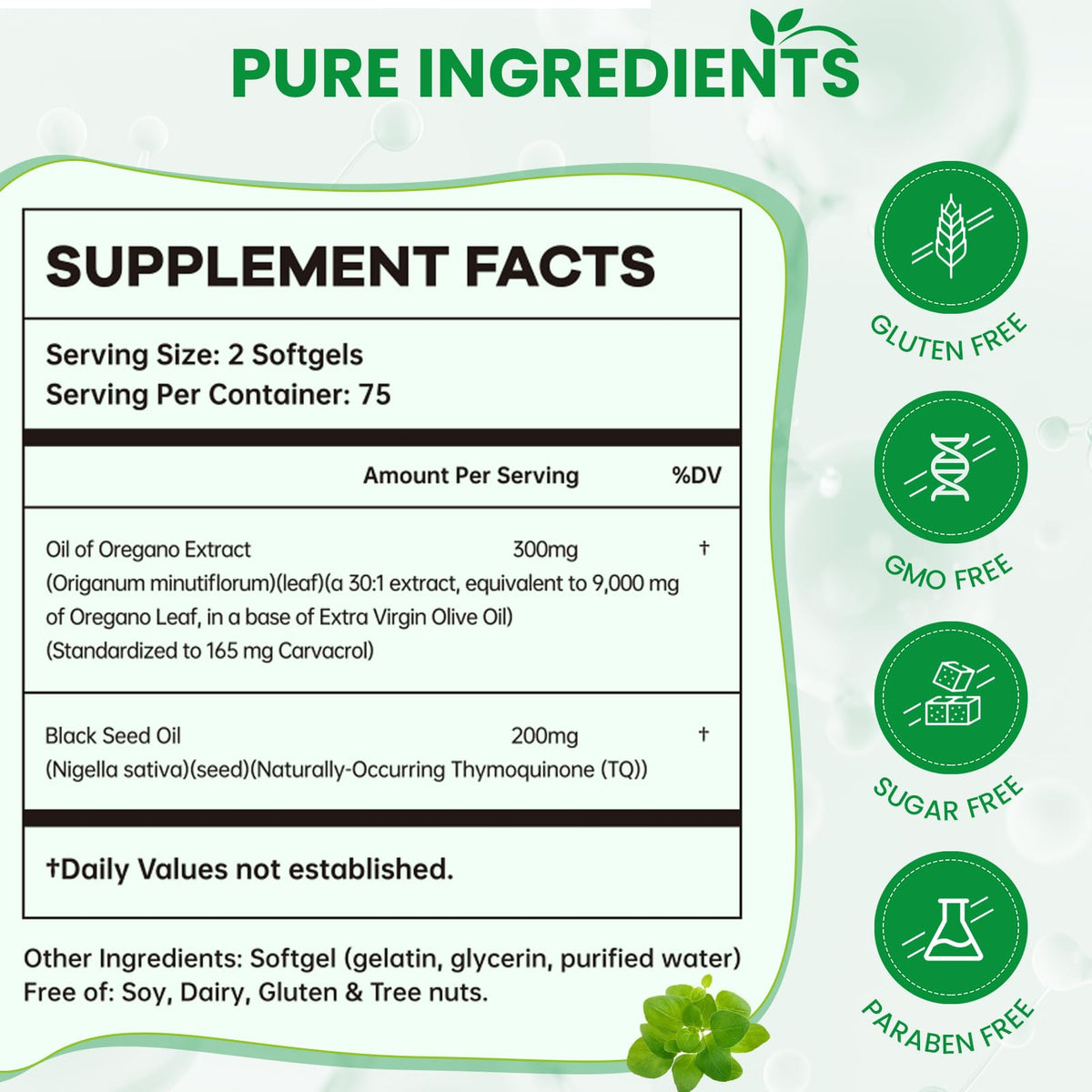 Vitarenew 150 softgels dietary supplement bottle highlighting non GMO third party purity testing