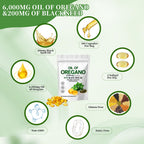 Imported USA premium immune health supplement softgels by YATIME displayed on an ecommerce background.