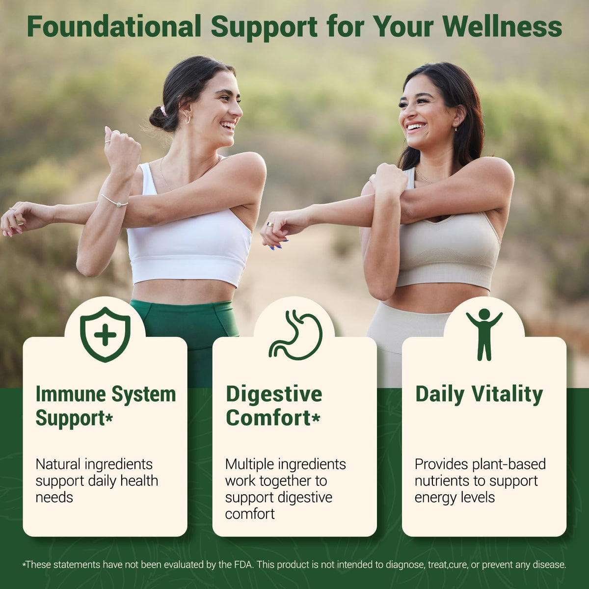 Five month supply pack of imported wellness capsules from the USA.