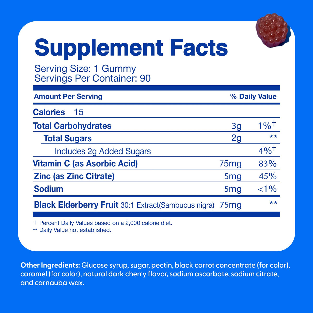 The Feel Great Vitamin Company Kids Elderberry Gummies direct USA import packaging overview