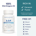 Authentic Biotics Research ADP 120 tablets packaging for gut health