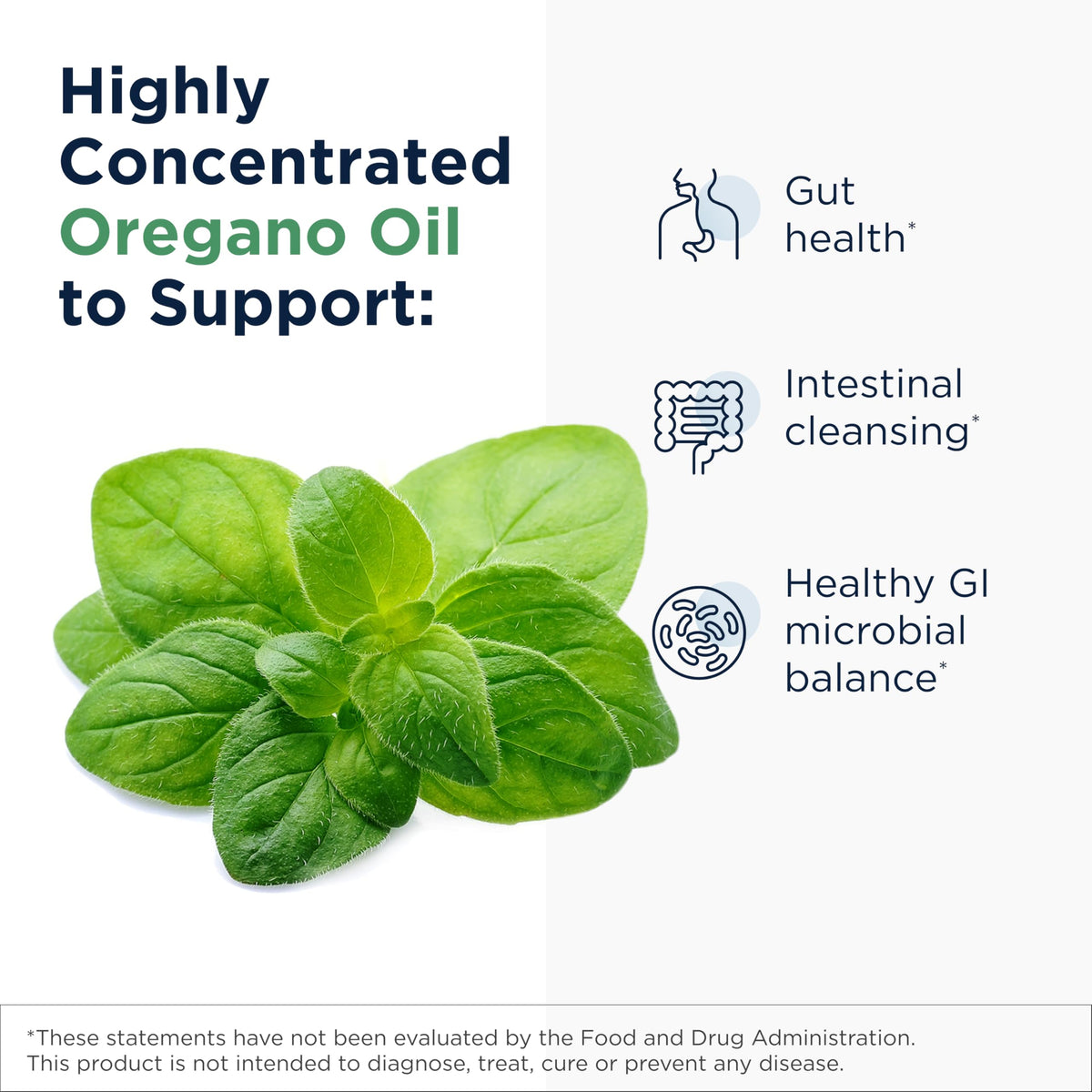 Designs for Health Oregano Oil capsules supplement facts and ingredient list label
