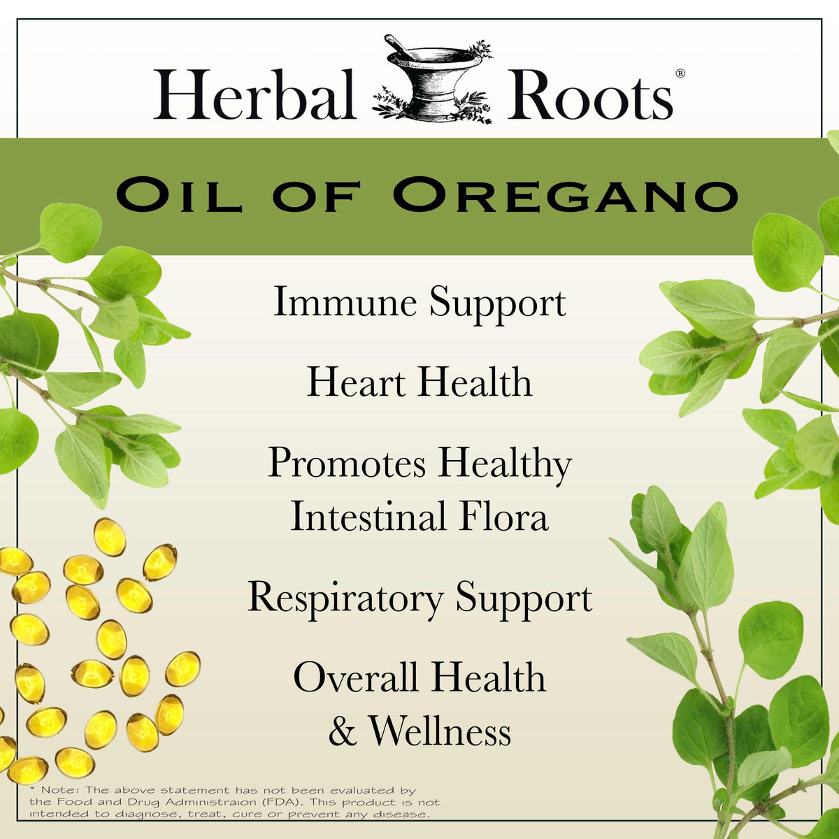 Extra strength 150 milligrams oregano oil softgels for seasonal wellness