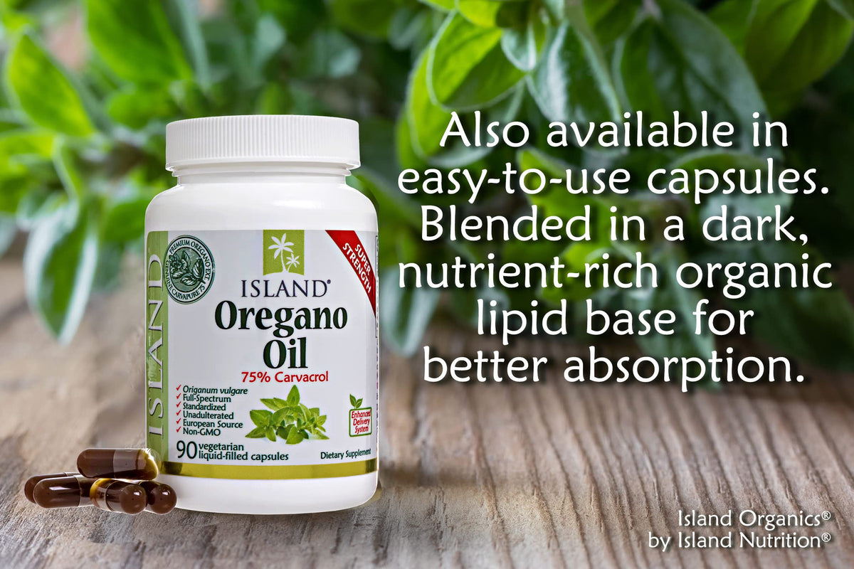 Super strength Spanish grown wild oregano extract liquid supplement ingredient label