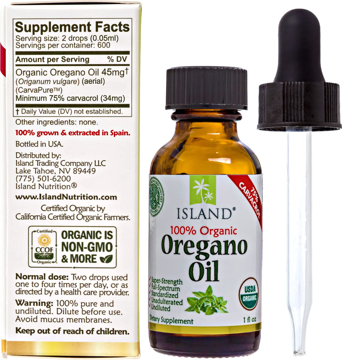 Authentic USA imported oregano oil liquid drop formula for seasonal wellness
