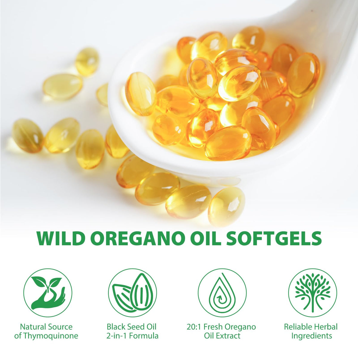 Flasture respiratory and digestive support botanical oil capsules product layout.