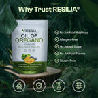 Resilia 20-to-1 extract ratio black seed oil supplement dosage directions