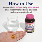 Authentic Vitalitown evening primrose oil capsule details and allergen free warnings