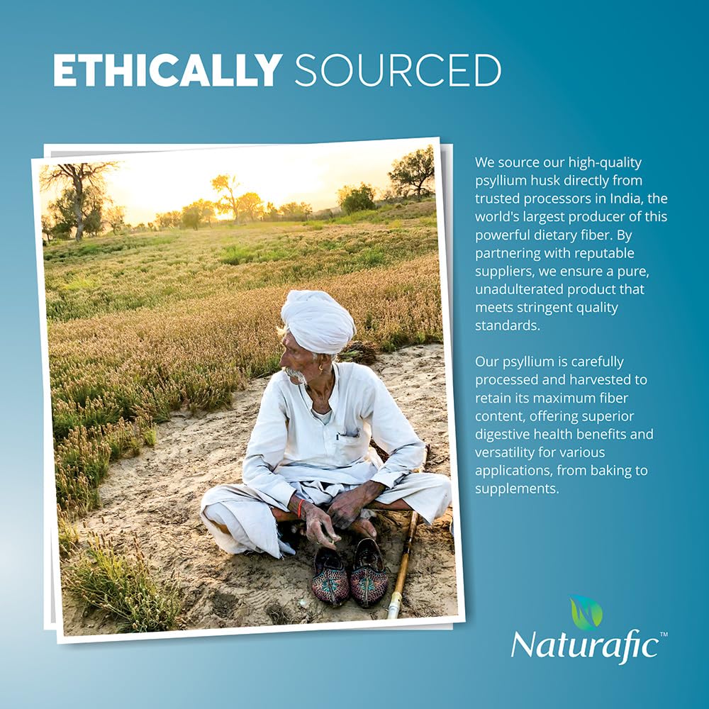 Naturafic digestive fiber powder for smoothie mixing