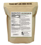 Close up of Anthony's Organic Whole Psyllium Husks texture