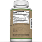 Sunergetic Psyllium Husk Supplement bottle label showing 1450mg dosage