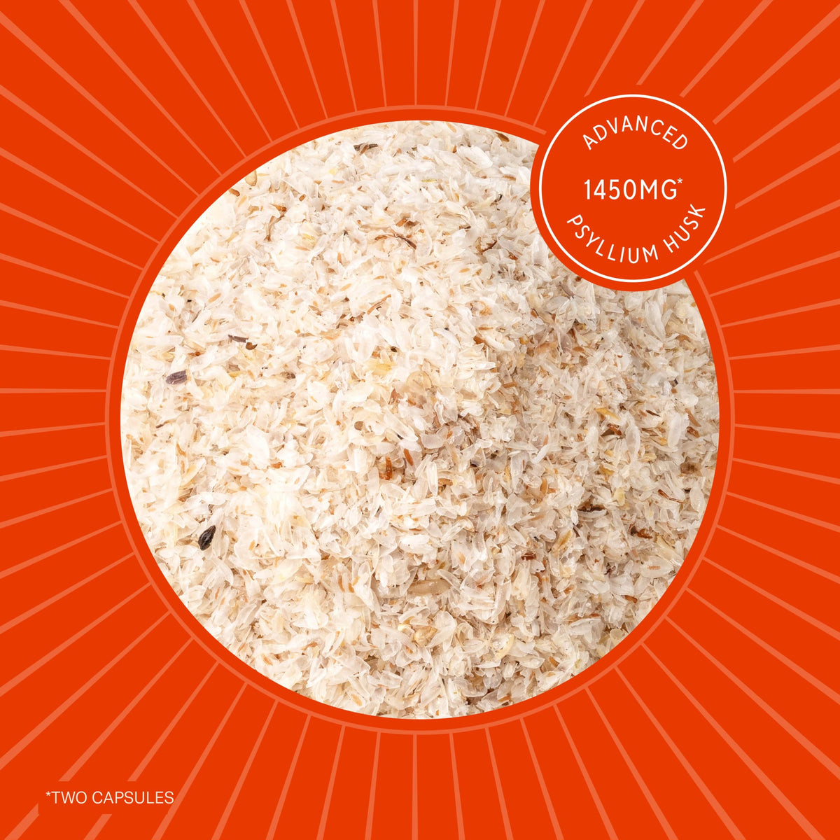 Sunergetic Premium Psyllium Husk bottle on a clean background
