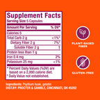 Metamucil capsules 300 count bottle on white background