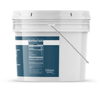 Back label of Earthborn Elements pure undiluted yeast powder detailing product specifications