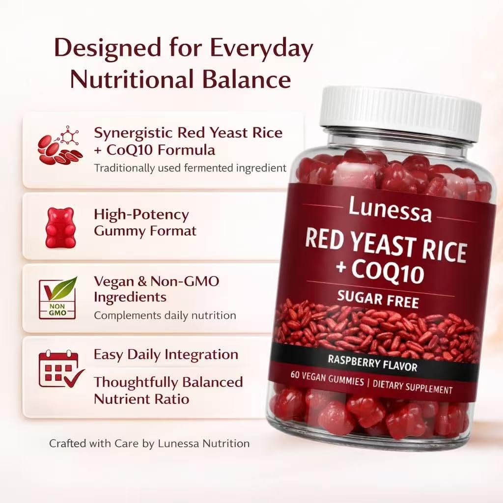 Submetic Lunessa heart health supplement 60 count bottle