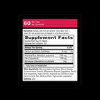 Weider Red Yeast Rice Plus supplement facts panel showcasing ingredients and dosage details