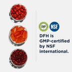 Designs for Health cardiovascular health capsules secure tamper evident seal