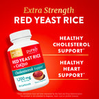 Authentic imported Purely Holistic red yeast rice vegetarian capsules side panel