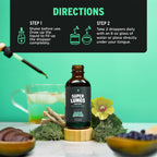 SuperBonsai Super Lungs herbal supplement label details