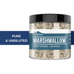 Side view of Earthborn Elements Marshmallow Root 200 capsules bottle