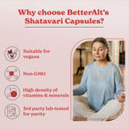 Better Alt natural estrogen support capsules ingredients label close up