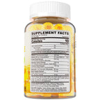 Premium authentic non-GMO digestive support gummies lifestyle presentation.