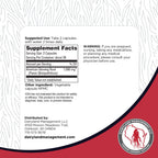 Side view of Dairyland American Ginseng bottle