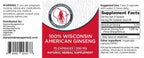 Close up of Dairyland 75 count ginseng supplement