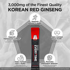 Side profile of Jung Kwan Jang ginseng supplement packaging