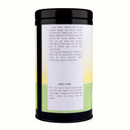 Seelect Goldenseal premium herbal infusion ingredients and nutritional supplement facts label close view