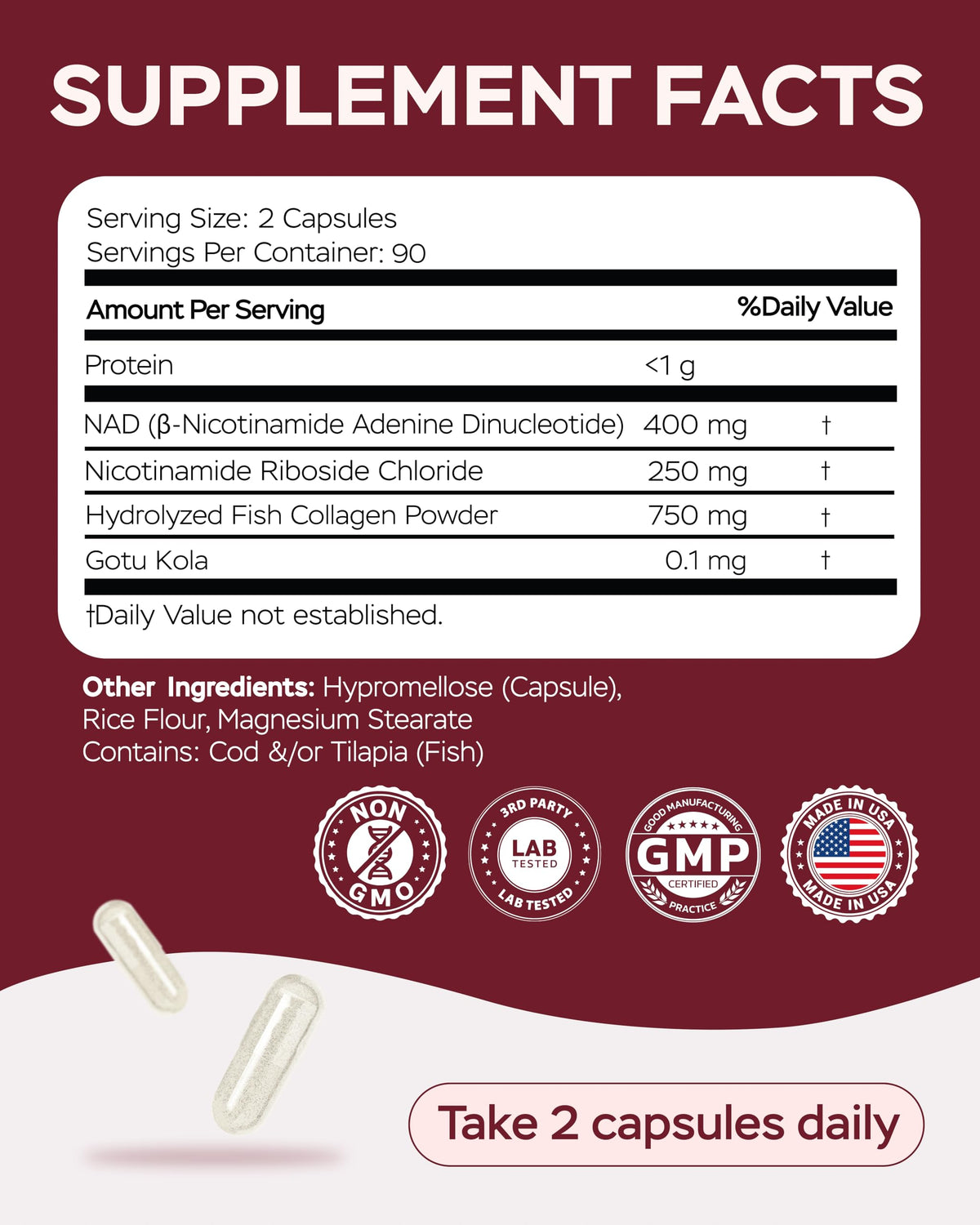 USA imported 4Well Products health supplement with collagen peptides