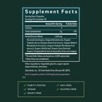 Liquid Phyto Capsules container showing dietary certifications and vegan labels