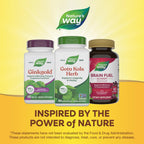 Nature's Way Gotu Kola supplement bottle on a clean background for premium skincare and health support