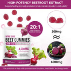 Wojbalmn 90 count beet root supplement pouch