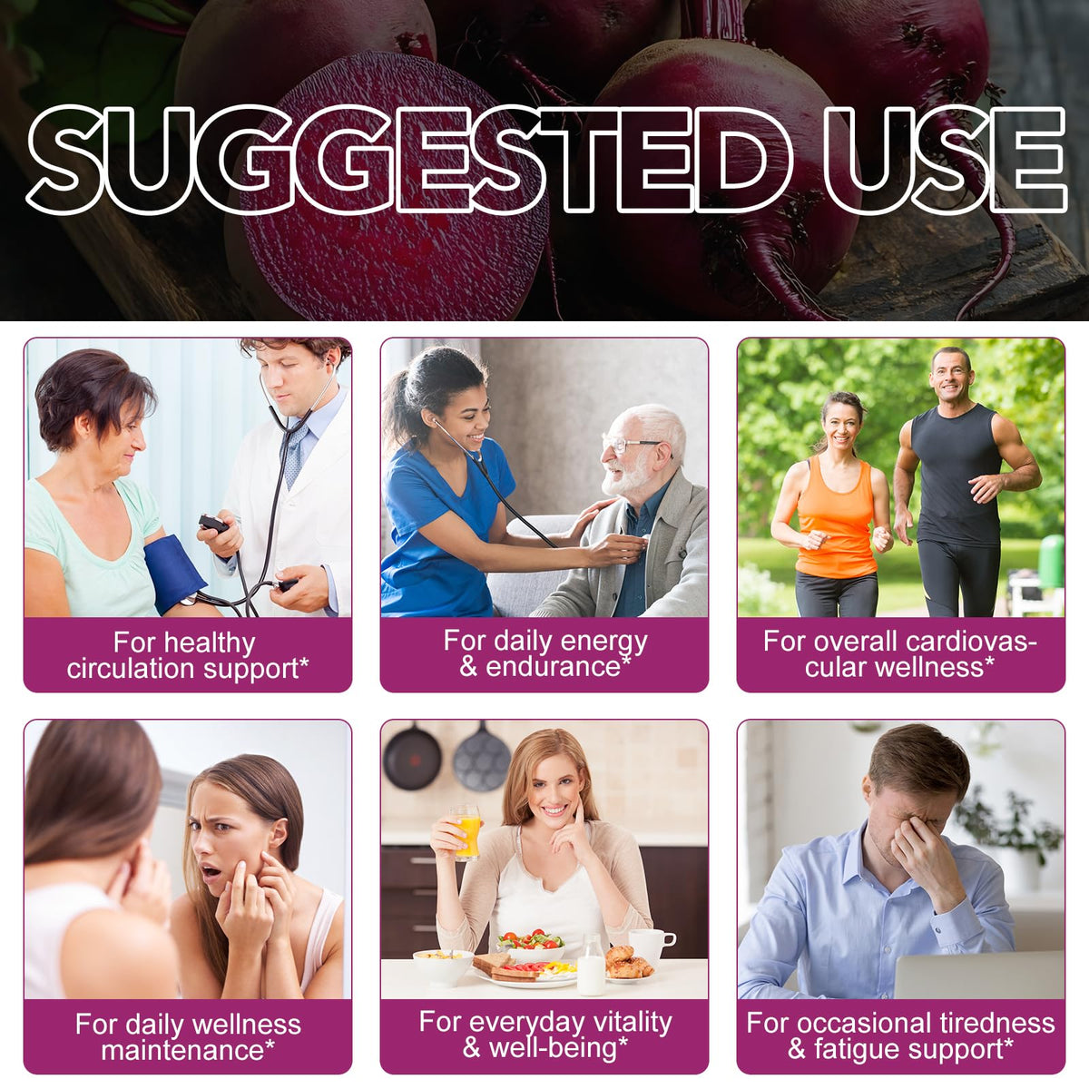 Wojbalmn beet root supplement nutritional facts panel