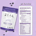 Zurvita Zeal for Life 420g packaging label details