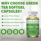 Hzzyplant green tea extract packaging showing 50% EGCG potency