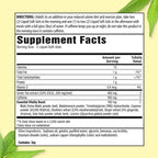 Applied Nutrition Green Tea Fat Burner supplement facts label