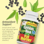Applied Nutrition Green Tea Fat Burner packaging showing EGCG strength