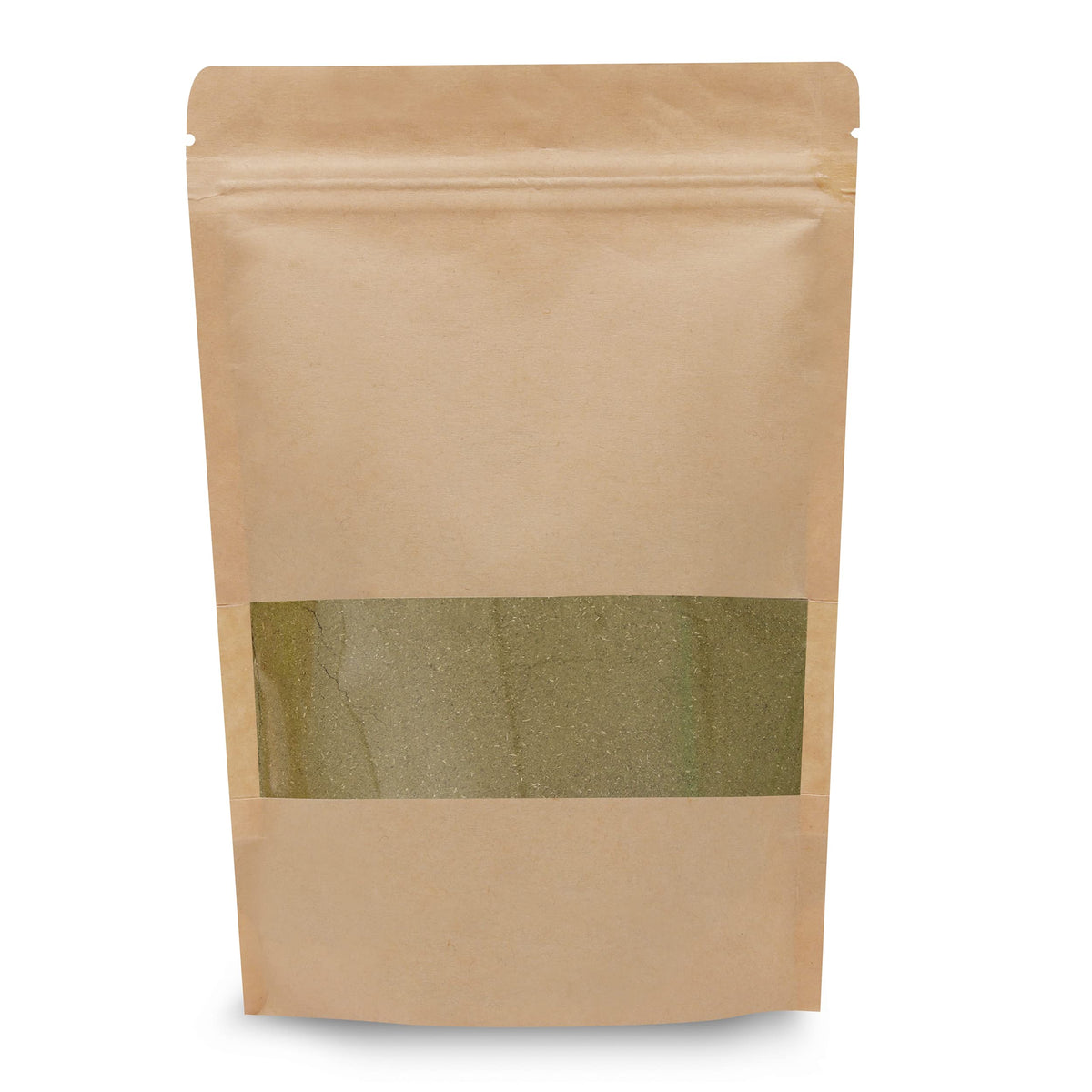 Back label of Foodherbs Madhunashini leaf supplement bag displaying ingredient profile and manufacturer details.