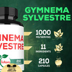 Satoomi Gymnema extract ultra formula supplement facts and ingredients list label