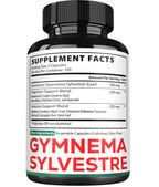Satoomi Gymnema Sylvestre 20 to 1 concentrated extract vegetarian capsules display